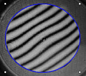 AlignTest interferogram mark